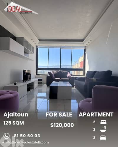 Apartment for sale in Ajaltoun keserouan شقة للبيع في عجلتون