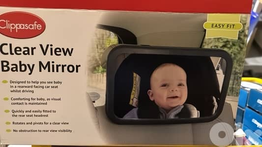 Clippasafe Clear View Baby Mirror
