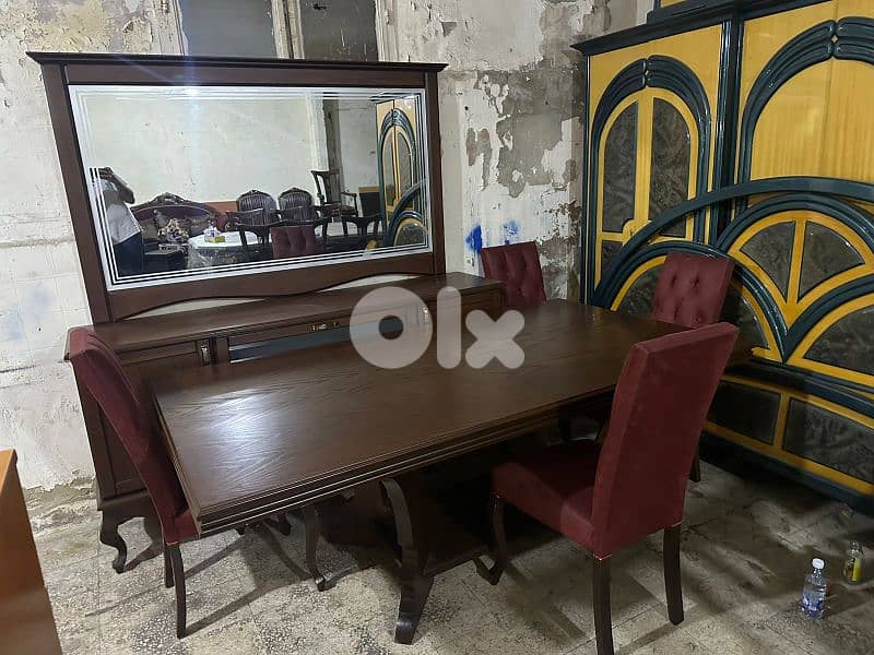 اوضة سفرة شغل توصاية ملبسة قشرة سنديان 4