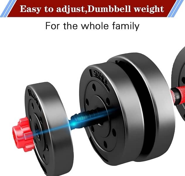 Adjustable Dumbell (UP TO 40KG) 4