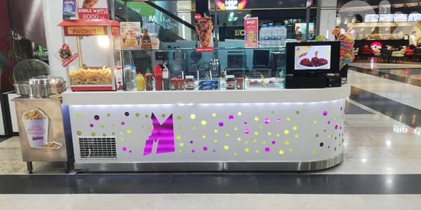 FOR SALE – Complete Indoor Food Kiosk – $4,000