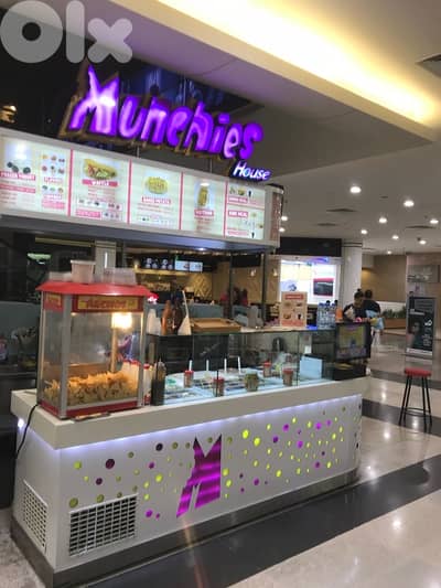 FOR SALE – Complete Indoor Food Kiosk – $4,000