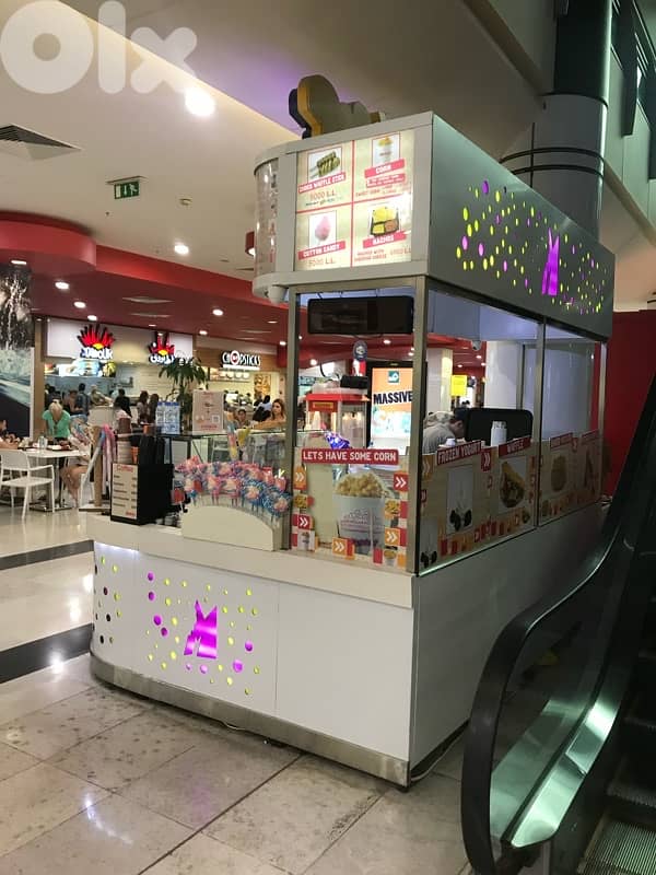 FOR SALE – Complete Indoor Food Kiosk – $4,000 2