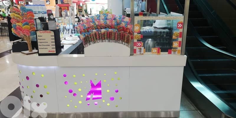 FOR SALE – Complete Indoor Food Kiosk – $4,000 3