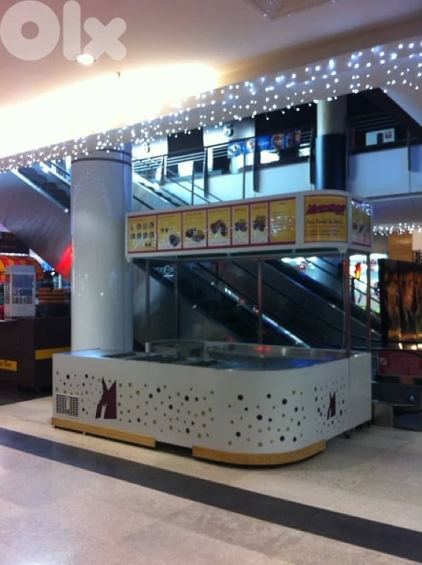 FOR SALE – Complete Indoor Food Kiosk – $4,000 8