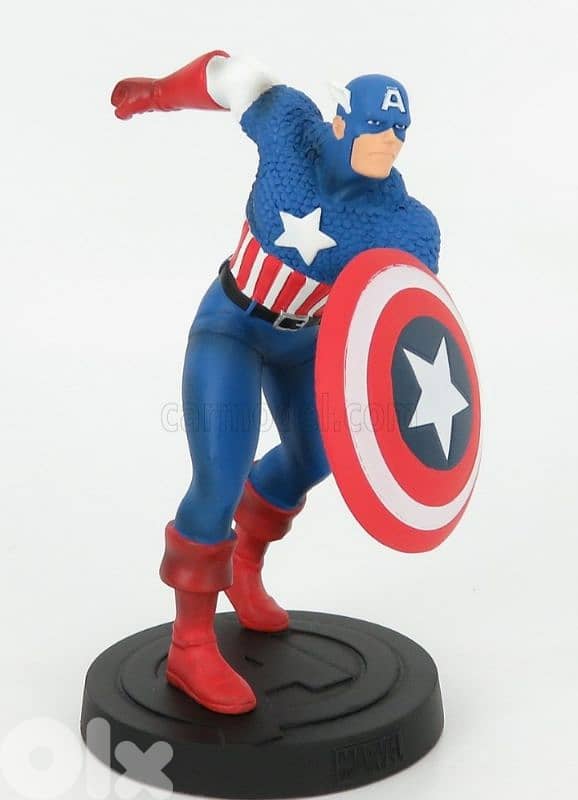 Captain America Plastic Figure Scale 1/16 1