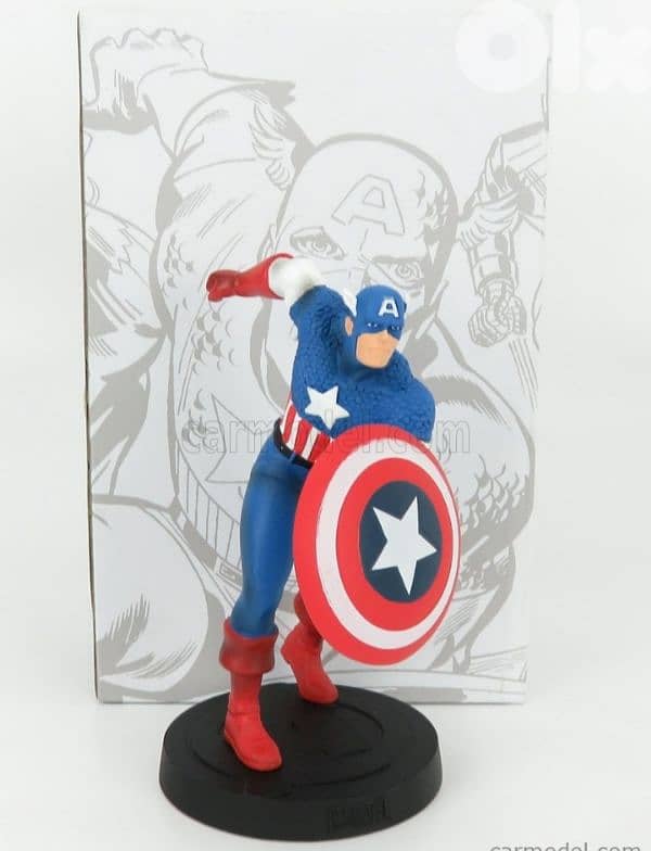 Captain America Plastic Figure Scale 1/16 4
