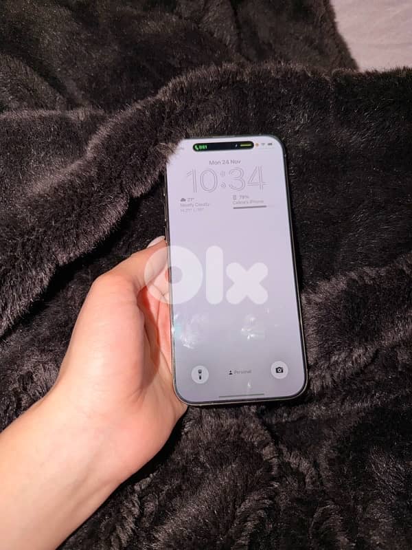 iPhone 16 pro max gold used just 2 month very clean and new 2