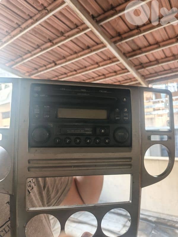 Original Radio with cadr Nissan xtrail 2004 0