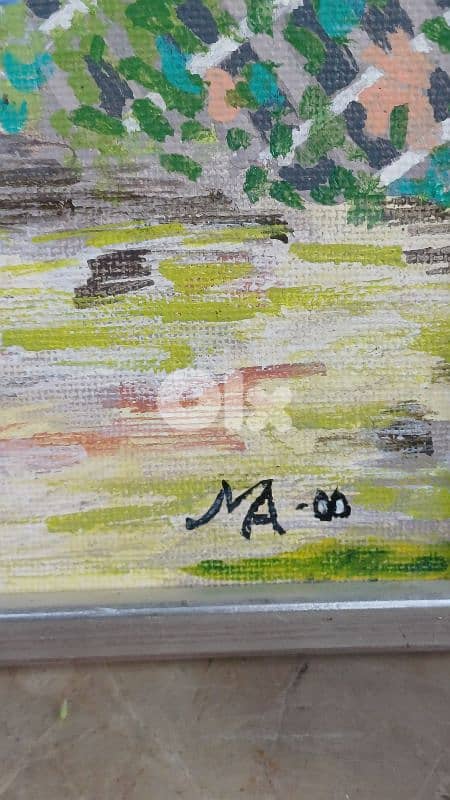 لوحة رسم زيتي اوروبية 5