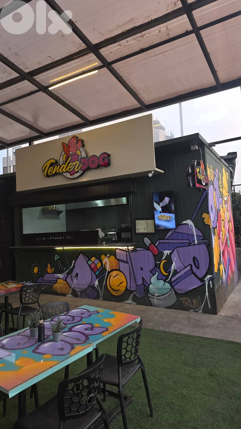 Ready to operate, fully equiped kiosk for sale 0