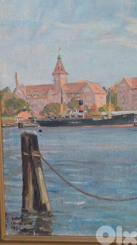 لوحة رسم زيتي اوروبية 5