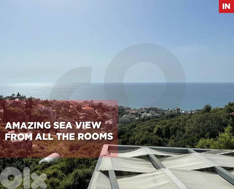 Furnished apartment for Sale great sea view in Kfarabida REF#IN129029 0