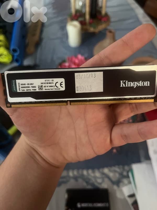 Hyper X Black DDR3-1600 RAM Module 3