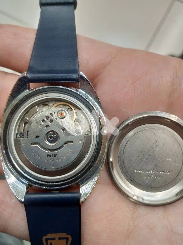 Vintage 1970's Stellaris Automatic Dive Watch 4