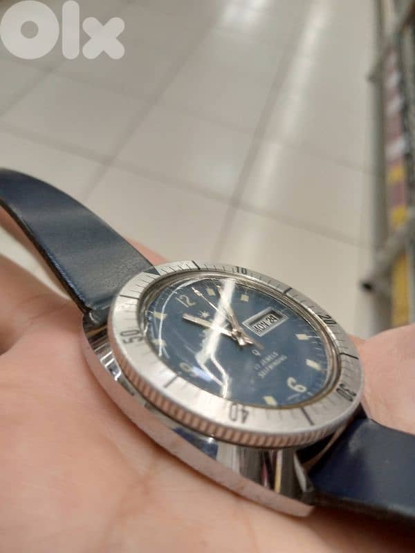 Vintage 1970's Stellaris Automatic Dive Watch 5