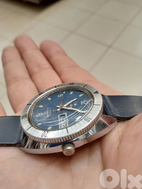 Vintage 1970's Stellaris Automatic Dive Watch 6