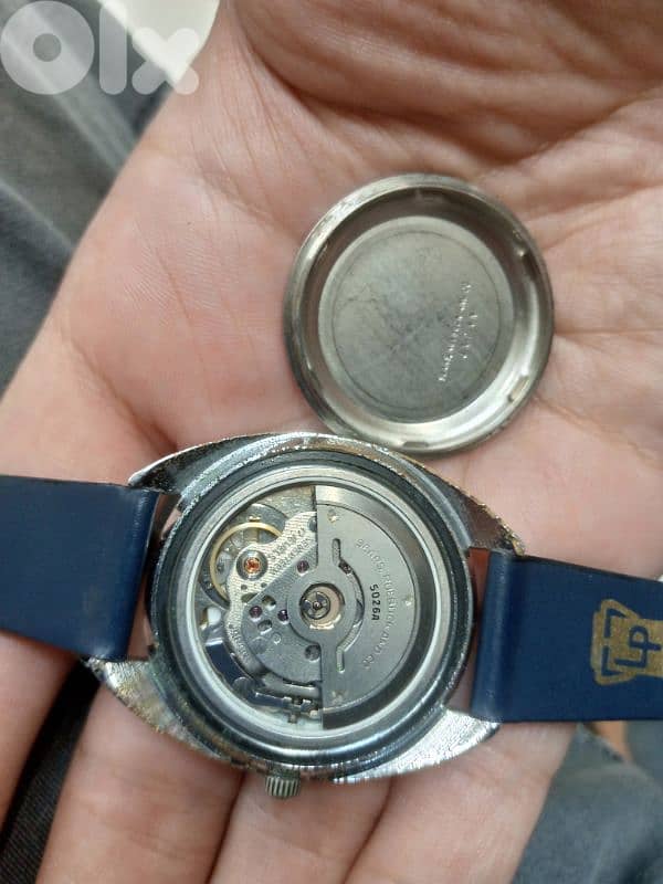 Vintage 1970's Stellaris Automatic Dive Watch 7