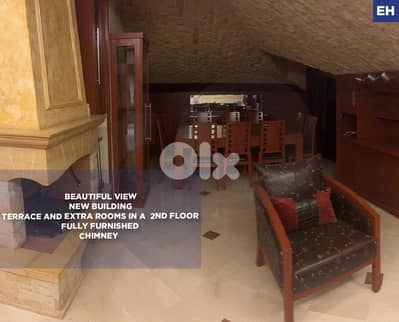 beautiful view, terrace, chimney, metn, fanar/الفنار REF#EH129020