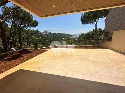 Garden Floor Apartment For Sale In Broumana شقة للبيع في برومانا 0