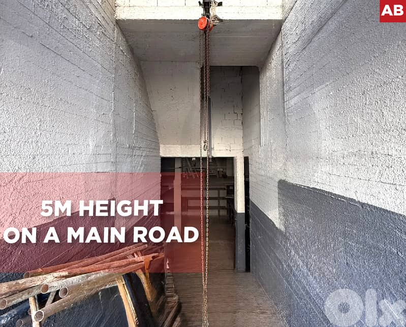 well-maintained warehouse, easy access, jbeil/جبيل REF#AB129025 0