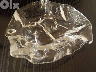 Glass ashtray - Not Negotiable