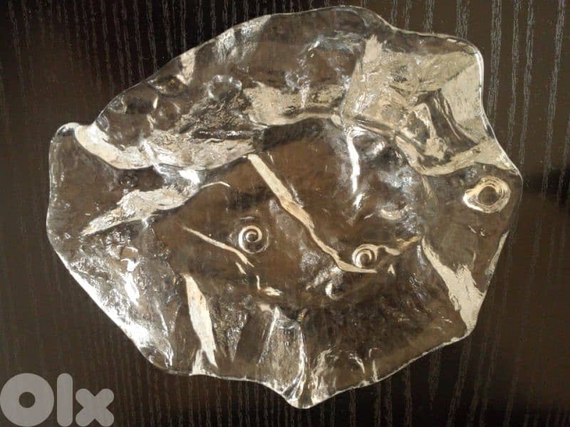 Glass ashtray - Not Negotiable 1