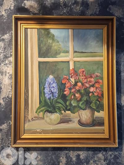 antique european painting