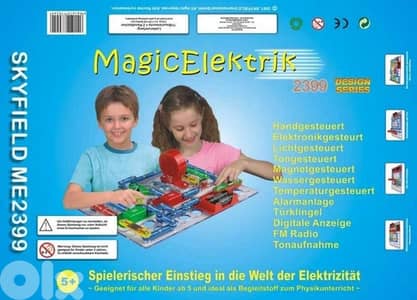 magic electric experiment kids kit