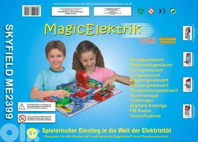 magic electric experiment kids kit 0