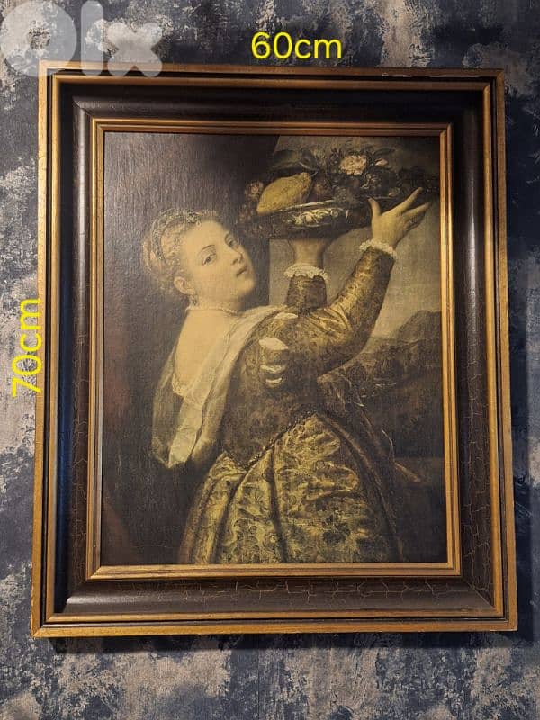 european oil painting on wood 0