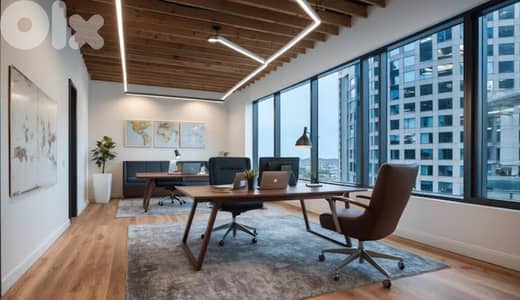 SPACIOUS OFFICE FOR RENT IN ACHRAFIEH PRIME (60SQ) , (ACR-919)