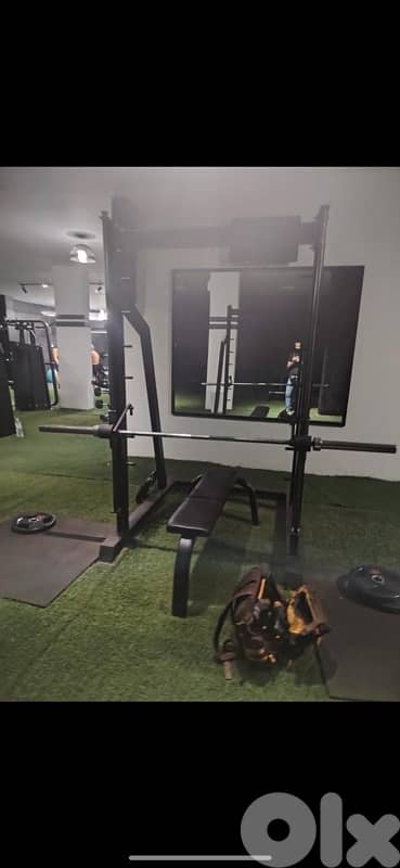 Smith machine like new 2