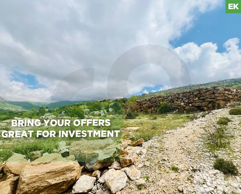 Industrial land of 4300 sqm in Bazioun, Jbeil/بزيون، جبيل REF#EK129040 0