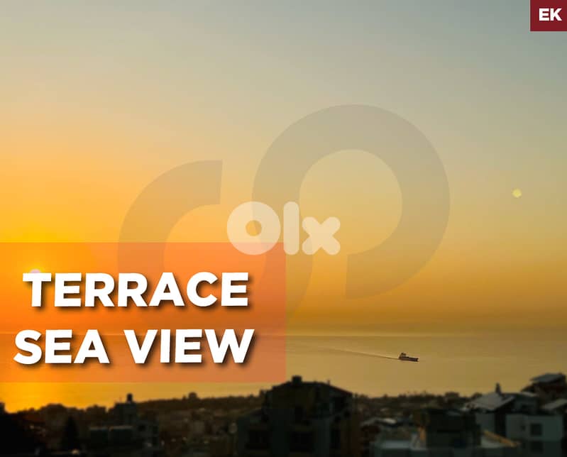 Terrace -Sea view - 24/7 elevator - JBEIL REF#EK129039 0