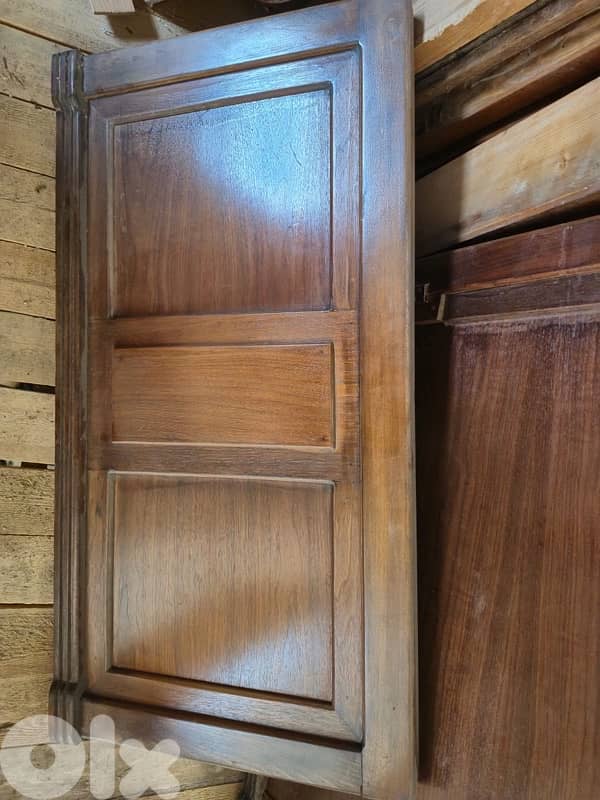 غرفة نوم كاملة خشب زان 0