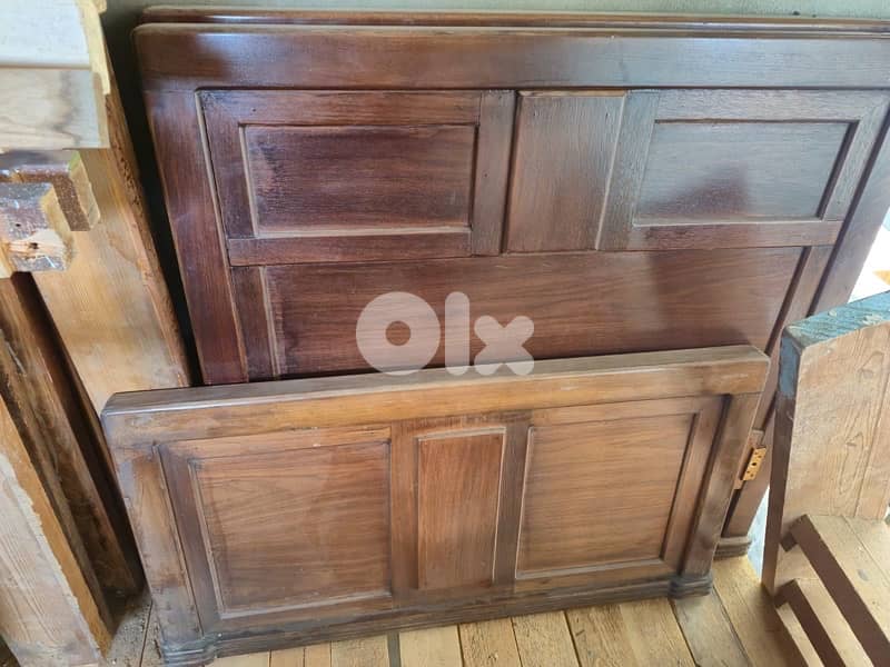 غرفة نوم كاملة خشب زان 2