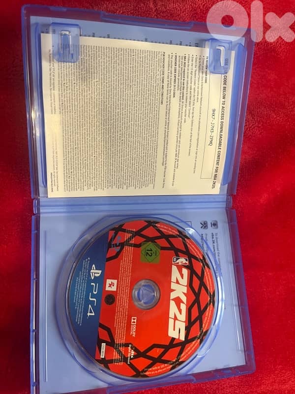 2k25 CD ps4 1
