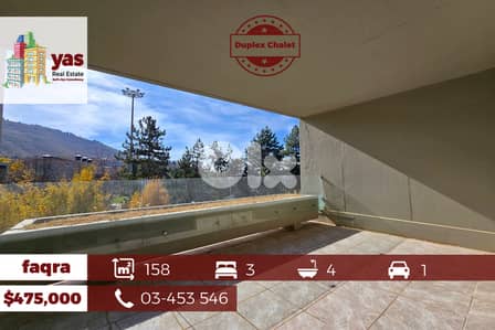 Faqra 158m2 | Luxury Duplex | Mountain View | Gated Community | DA/EM