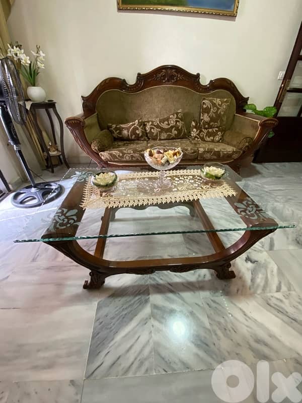 صالون + طاولة سفره 3