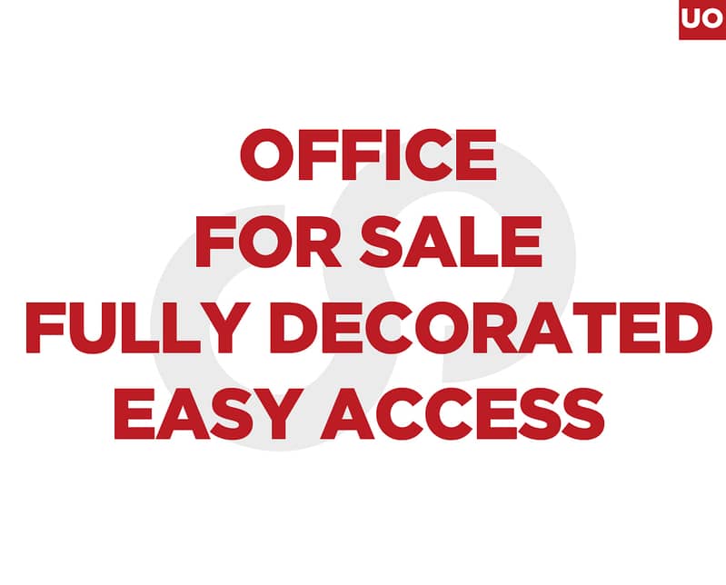 Prime location office, on the main road, baabda, hazmieh REF#UO129055 0