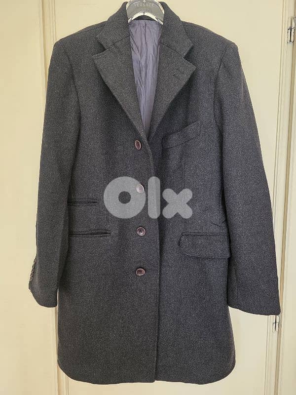 Coat  Grey made in Italy 0