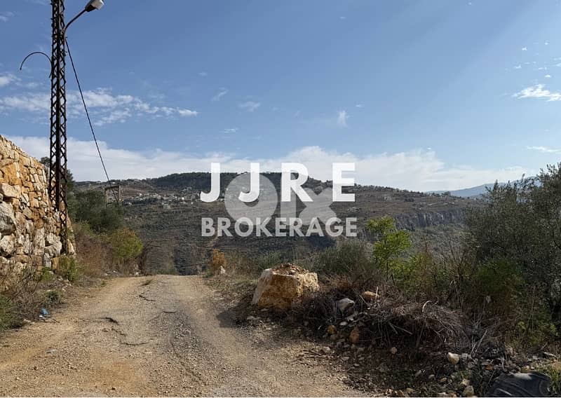 Land For Sale In Ain Halazoun - Bhamdoun / أرض في عين الحلزون للبيع 1