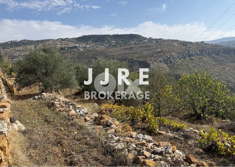 Land For Sale In Ain Halazoun - Bhamdoun / أرض في عين الحلزون للبيع 2