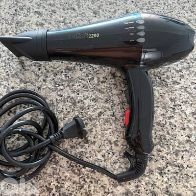 braun hair dryer