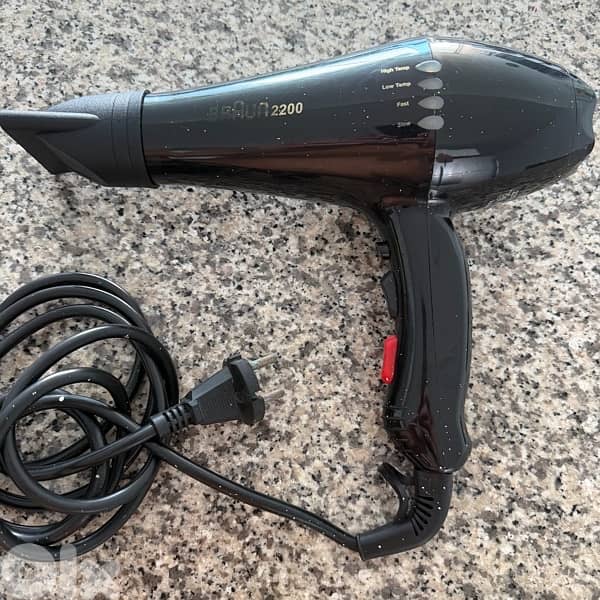 braun hair dryer 0