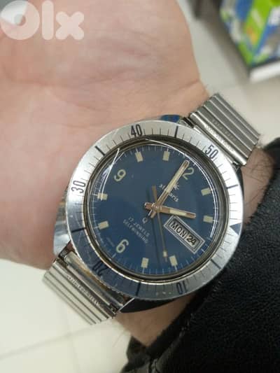 Vintage 1970's Stellaris Automatic Dive Watch