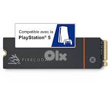 SEAGATE Firecuda 500 GB SSD Heatsink for Playstation 5 1