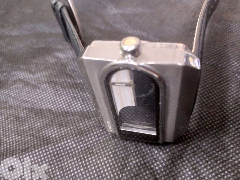 Rare Fossil Men’s 44mm Dual Time, Wood Dial, Leather Strap 2