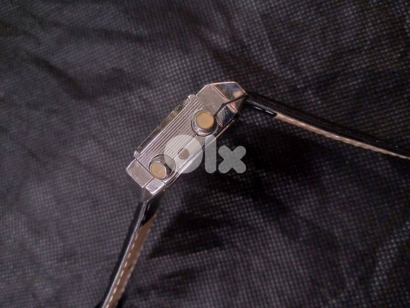 Rare Fossil Men’s 44mm Dual Time, Wood Dial, Leather Strap 3